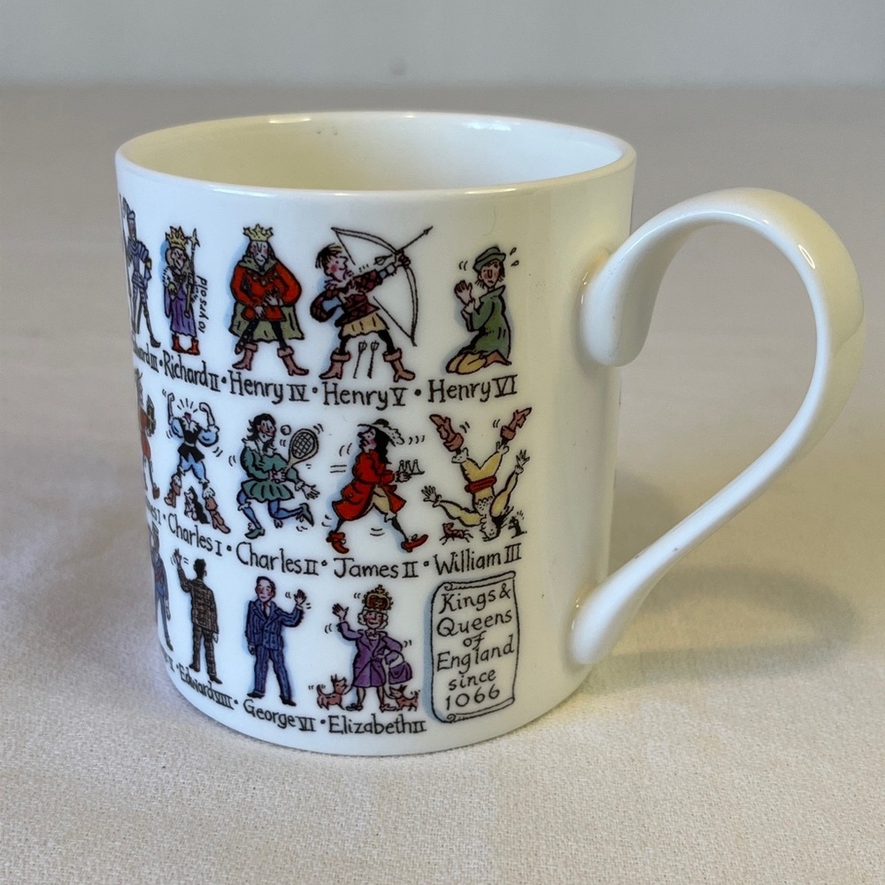 McLaggan Smith Mugs "Kings & Queens of England since 1066" Coffee Tea Mug